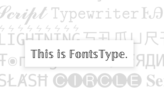 FontsType app