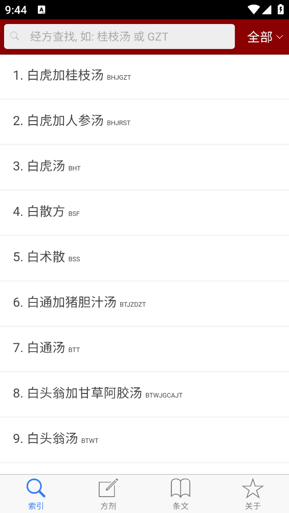 小猴掌上伤寒论app v1.1.6 安卓版