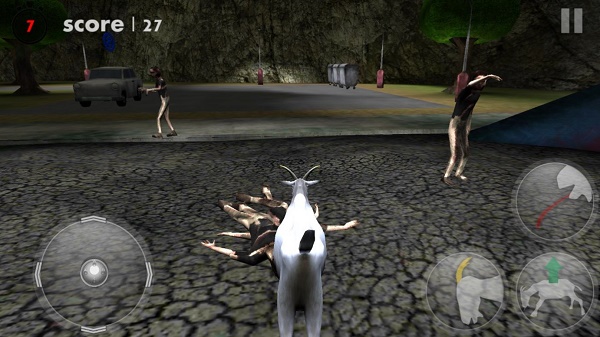 山羊大战僵尸模拟器游戏(Goat vs Zombies)