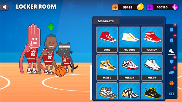 蠢萌扣篮2游戏下载(Dunkers 2) v4.9 安卓版