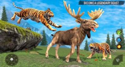 老虎家族生存模拟游戏下载(Tiger Family Simulator) v1.12 安卓版