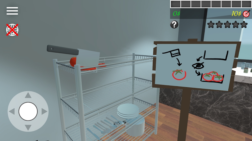 餐厅员工模拟器游戏(Restaurant Worker Simulator) v0.1 安卓版