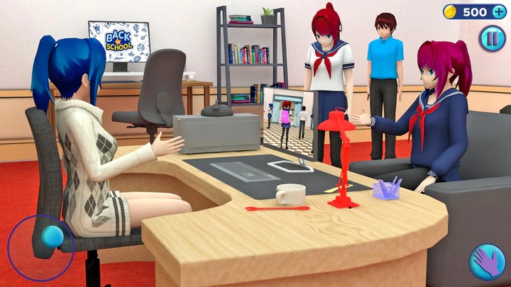 动漫虚拟学校老师游戏(Anime School Teacher) v0.9 安卓版