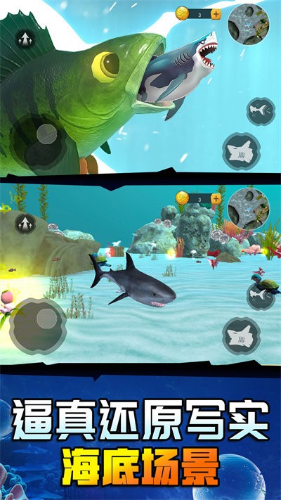海底鲨鱼大猎杀游戏 v1.0 安卓版