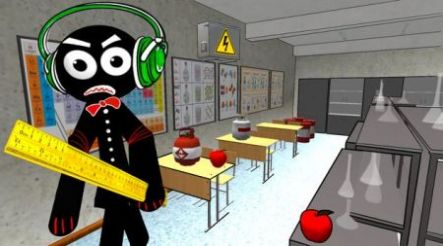 火柴人学校邻居游戏下载安装(Stickman School Neighbor) v1.2 安卓版