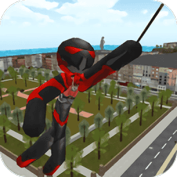 火柴人绳索英雄(无限金币钻石版) v1.6.3 安卓版