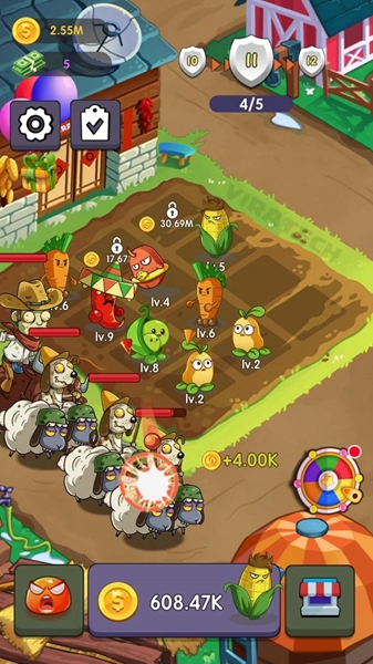 农场僵尸战争游戏下载安装(Farm Zombie War) v1.4 安卓版