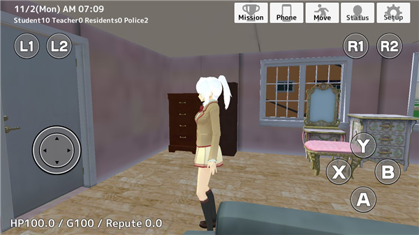 学校生活模拟器2中文版下载 v1.0.50 安卓版