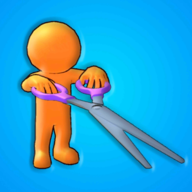 剪刀人跑酷游戏下载(Scissors Warrior) v0.1 安卓版