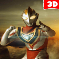 盖亚奥特曼格斗游戏最新版下载(Ultrafighter : Gaia Legend Fighting Heroes Evolution 3D) v1.1 安卓版