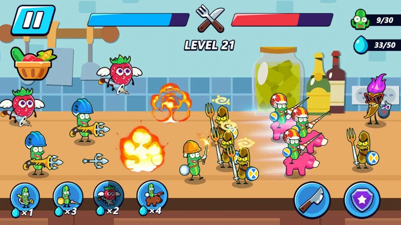 蔬菜决斗游戏(Vegetable Duel) v1.0.0 安卓最新版