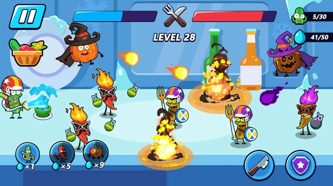 蔬菜决斗游戏(Vegetable Duel) v1.0.0 安卓最新版