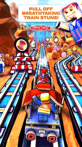 纸火车冲刺游戏汉化版下载 v1.9.4 安卓版