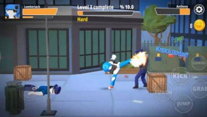 街头冲突帮派战斗游戏下载安装(City Fighter : Street Clash Gang Fighting) v2.0.6 安卓版