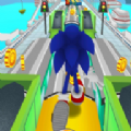 蓝刺猬竞速赛游戏(Subway Sonic) v1.0 安卓版