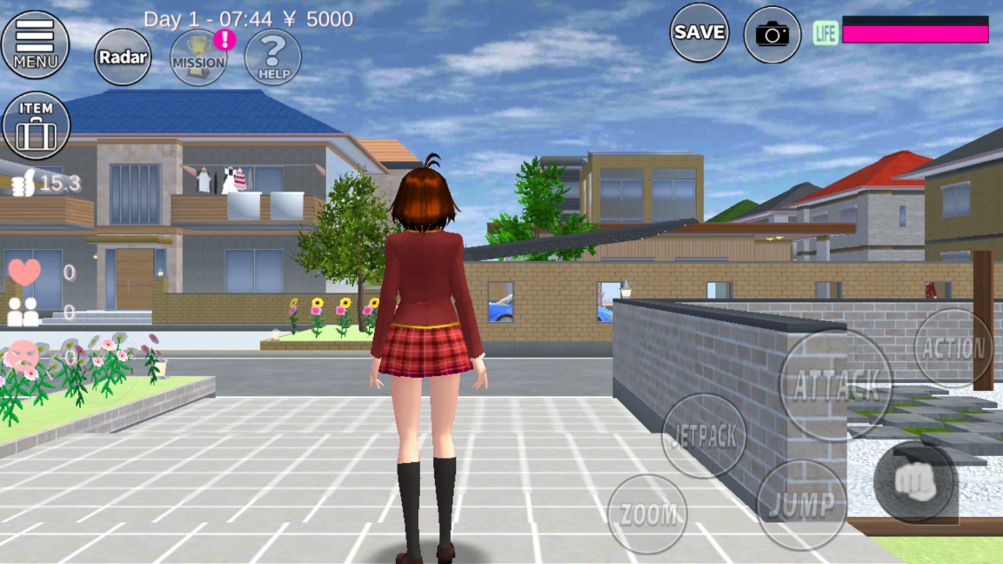 樱花校园模拟器正版中文无广告版(SAKURA SchoolSimulator) v1.041.11 安卓版