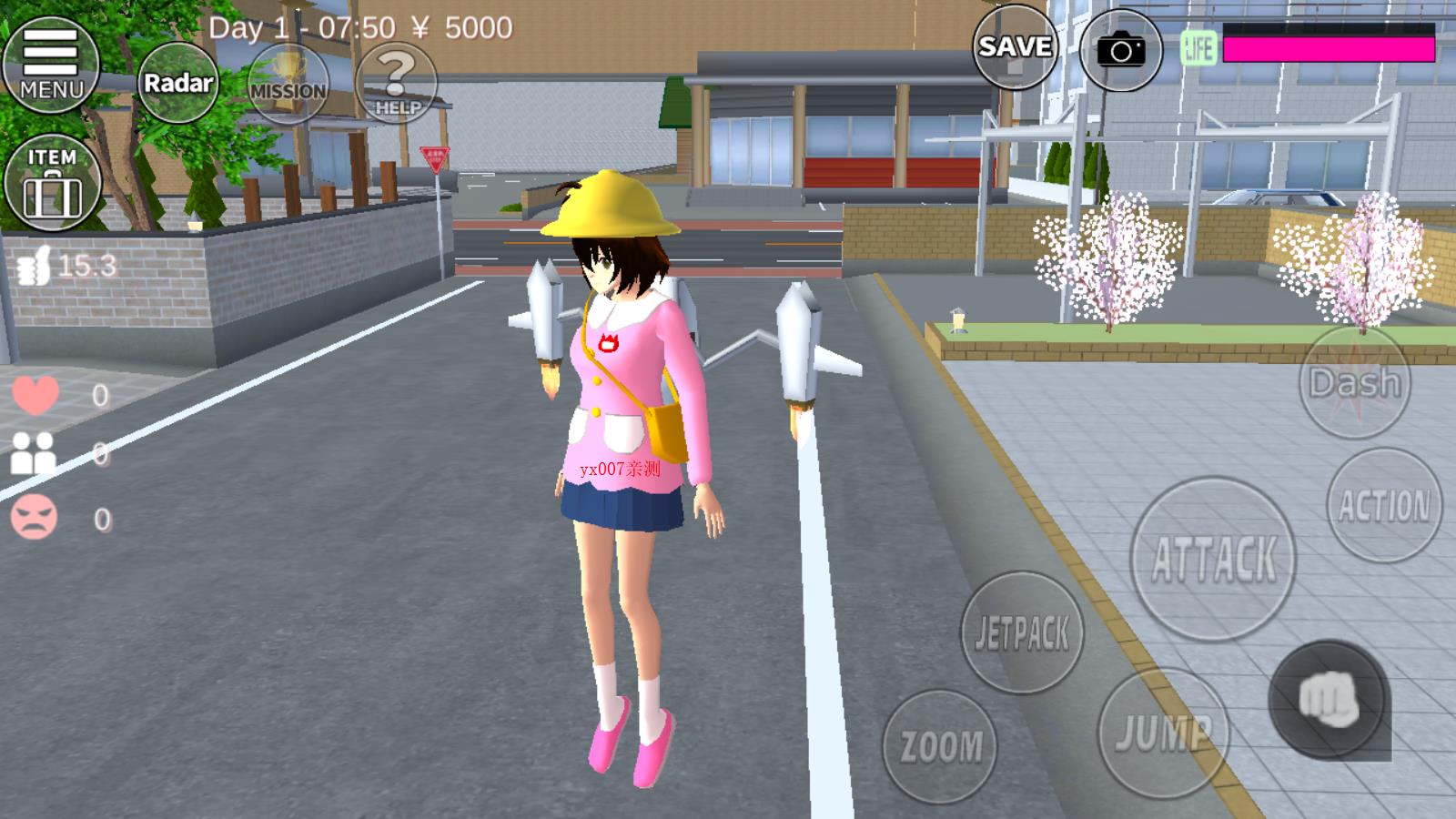 樱花校园模拟器英文版SAKURA SchoolSimulator v1.041.11 安卓版