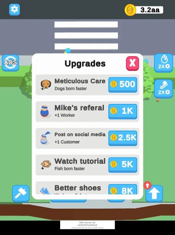 动物店模拟大亨游戏(Pet Shop: Animal Tycoon) v0.1.0 安卓版