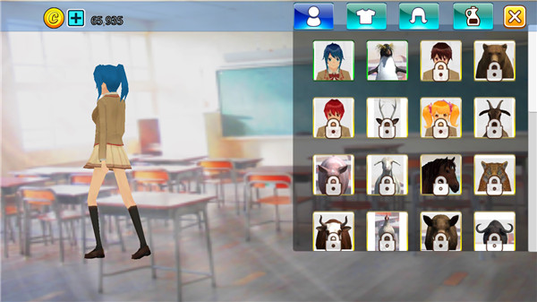 樱花动物校园模拟器中文版(Animal School Simlulator どうぶつスクールシミュレーター) v12.993 安卓版