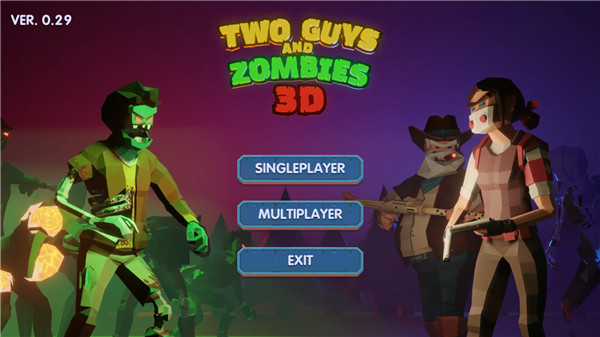 双人僵尸生存游戏下载(Two Guys And Zombies 3D0 v0.51 安卓版