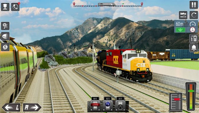 真实火车模拟驾驶游戏(Train Simulator Game 3d) v2 安卓版