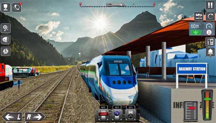 真实火车模拟驾驶游戏(Train Simulator Game 3d) v2 安卓版