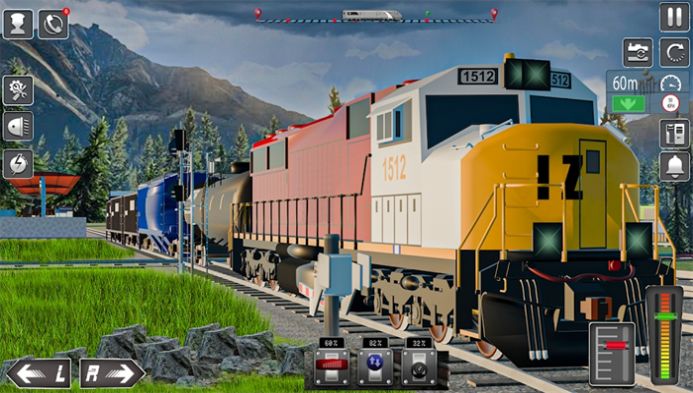 真实火车模拟驾驶游戏(Train Simulator Game 3d) v2 安卓版