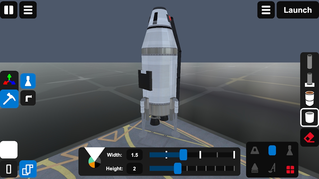 椭圆火箭模拟器游戏(Ellipse) v0.5.10 安卓版