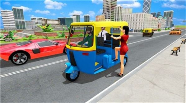 驾驶人力车运输模拟游戏(AUTO RIKSHAW SIMULATOR) v1.0 安卓版