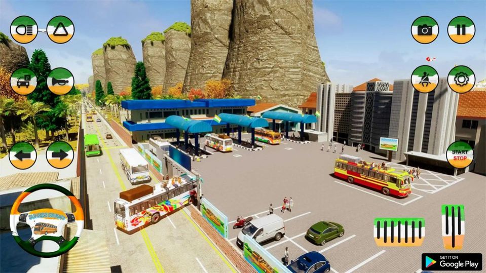 印度公共汽车模拟器游戏下载安装(Indian Bus Simulator) v3 安卓版