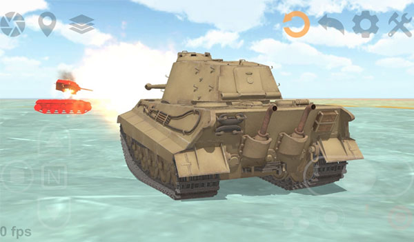 坦克物理模拟器3游戏 v1.0 安卓版