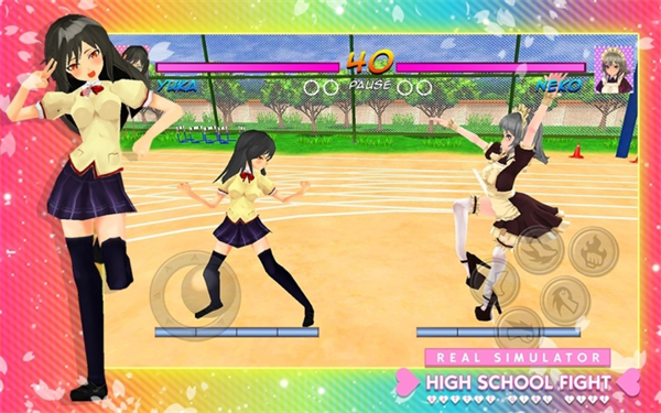 高中女生战斗模拟器下载(High School Girl Anime Fighter) v19.0 安卓版