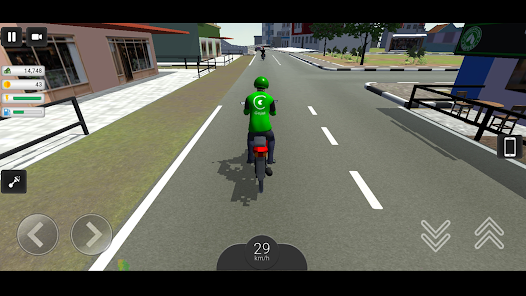 在线外卖员模拟器Ojek Online The Game v2.3.1 安卓版