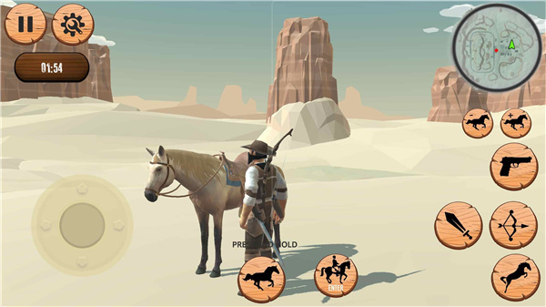 西部牛仔模拟器中文版(Western Horse Simulator) v21 安卓版