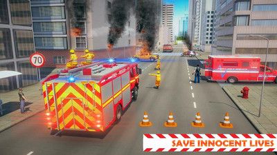 印尼消防车模拟器Fire Engine Simulator v1.0 安卓版
