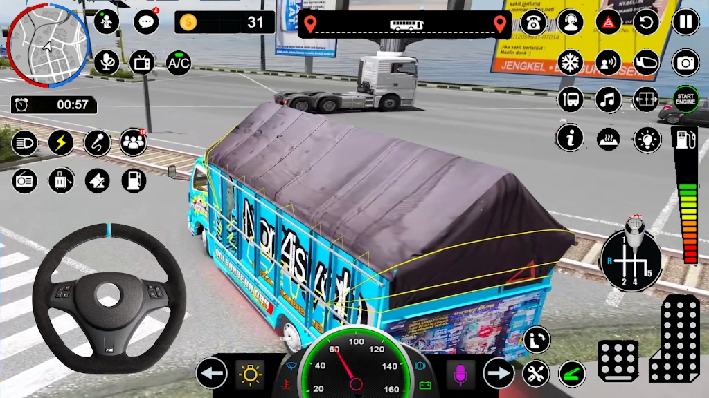 巴苏里卡车模拟器Basuri Truk Simulator Nusantara v1.0 安卓版