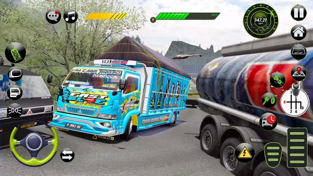巴苏里卡车模拟器Basuri Truk Simulator Nusantara v1.0 安卓版