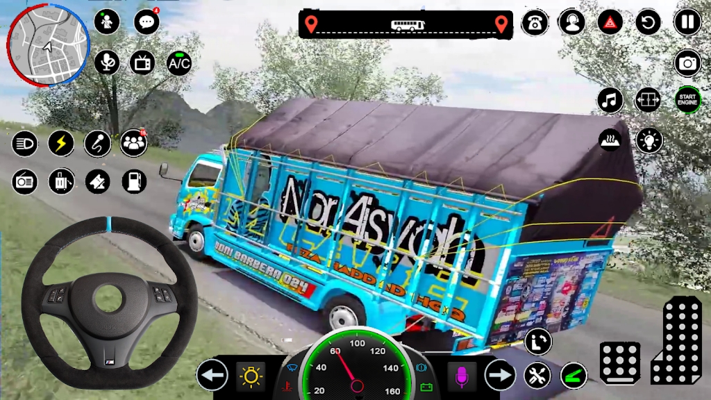 巴苏里卡车模拟器Basuri Truk Simulator Nusantara v1.0 安卓版