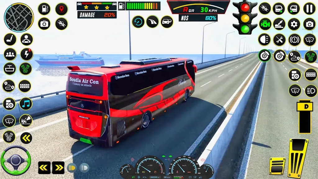 真实巴士模拟器Real Bus Simulator Coach Game v1.5 安卓版