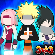 火柴人忍者3v3竞技场最新版(Stick Ninja 3v3) v5.8 安卓版