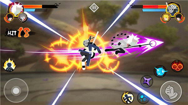 火柴人忍者3v3对战mod版(Stick Ninja 3v3) v5.5 安卓版