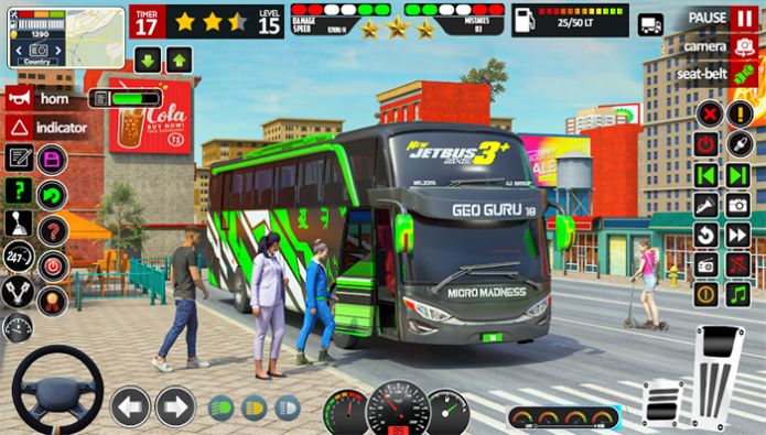 城市巴士公交模拟器游戏(Bus games city bus simulator) v0.1 安卓版