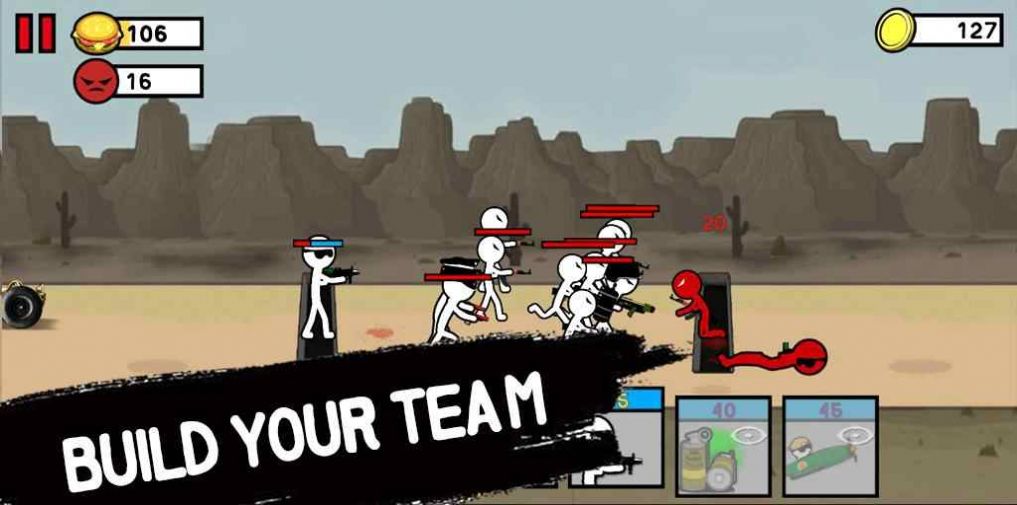 火柴人战役二战游戏(Stickman Army) v2.2 安卓版