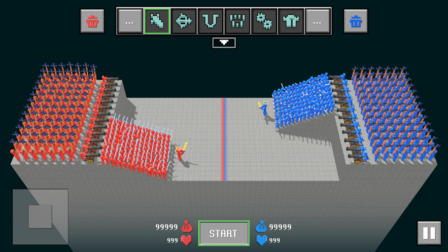 块状布娃娃之战(Blocky Ragdoll Battle) v3.3 安卓版