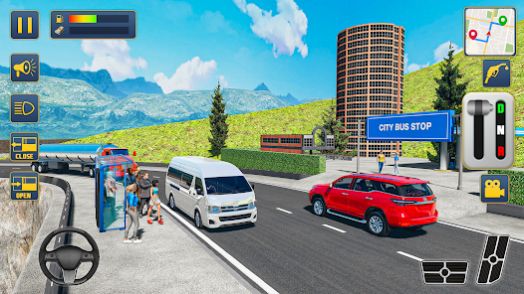 迪拜货车模拟器游戏(Dubai Van Simulator Car Games) v1.0 安卓版