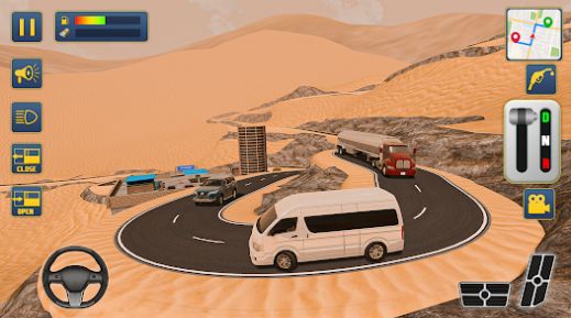 迪拜货车模拟器游戏(Dubai Van Simulator Car Games) v1.0 安卓版