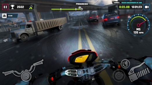 高速摩托模拟器Highway Traffic Bike Simulator v0.1.3 安卓版