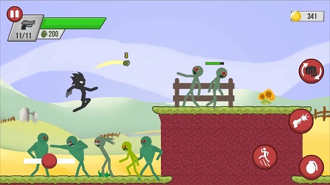 火柴人大战僵尸手游(Stick vs Zombies) v1.5.46 安卓版