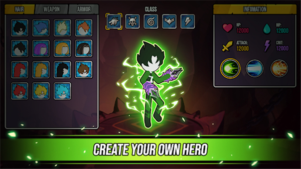 超级火柴人龙勇士游戏(Super Stickman Dragon Warriors) v1.2.1 最新版