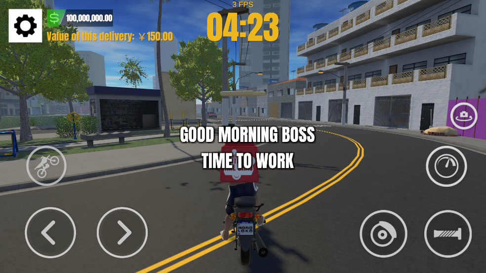 摩托车送货游戏 v1.4 最新版